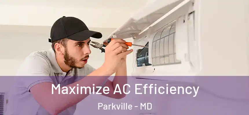 Maximize AC Efficiency Parkville - MD
