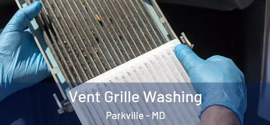Vent Grille Washing Parkville - MD